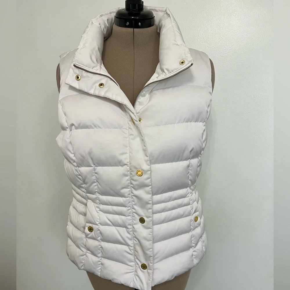 Lilly Pulitzer Isabelle Puffer Down Vest - Picture 4 of 9